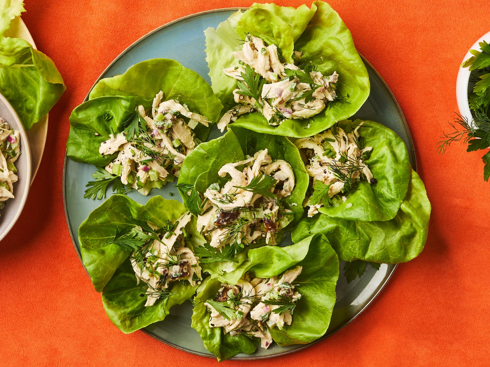 Creamy Tahini Chicken Salad