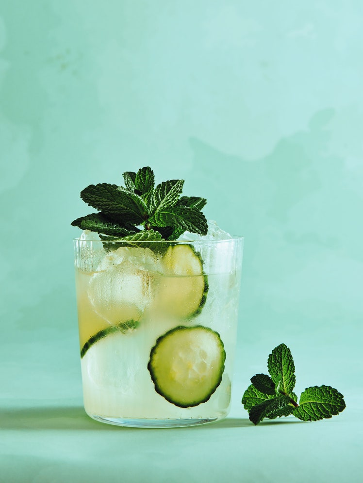 Cucumber-Lime Electrolyte Drink