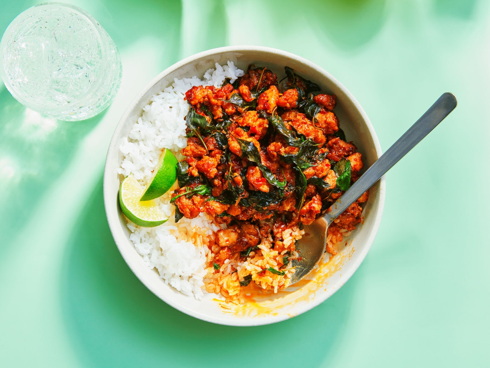 Basil Chicken Stir-Fry