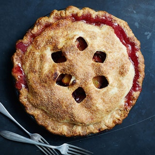 Image may contain Food Dessert Cake Pie Apple Pie and Bread